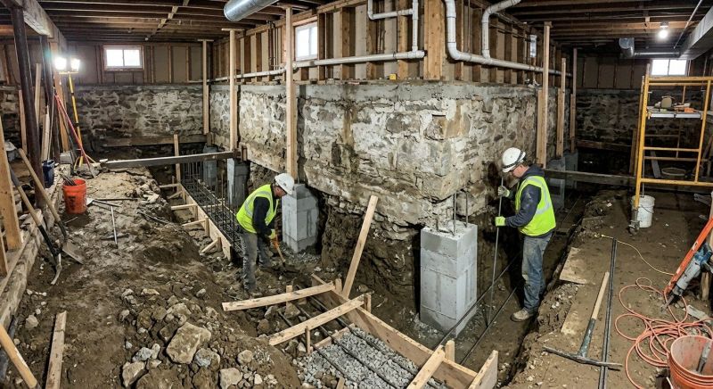 Basement Underpinning in Granby, CO