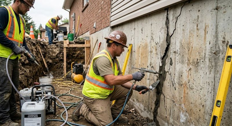 Cracked Foundation Repair in Granby, CO