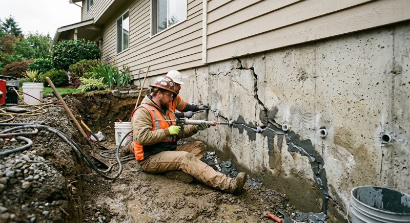 Cracked Foundation Repair in Nederland, CO