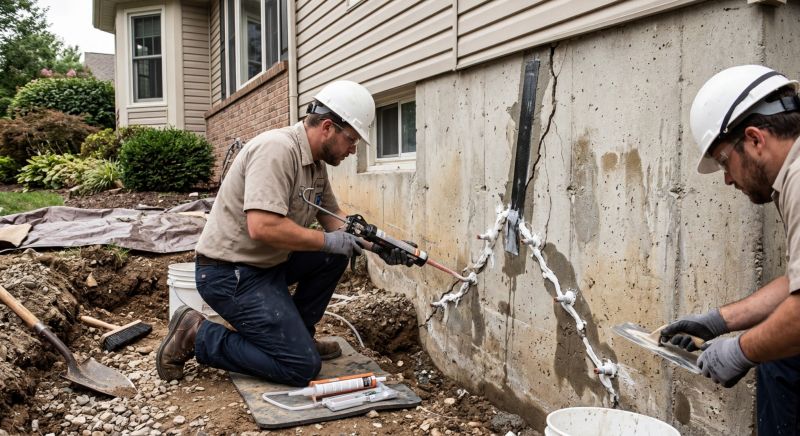 Cracked Foundation Repair in Nederland, CO