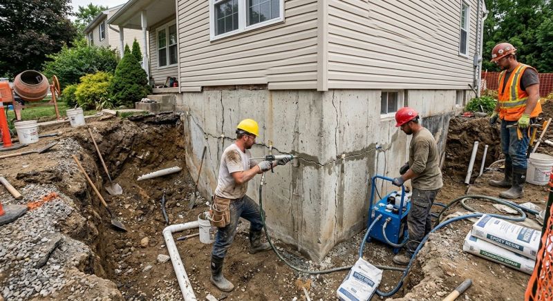 Cracked Foundation Repair in Winter Park, CO
