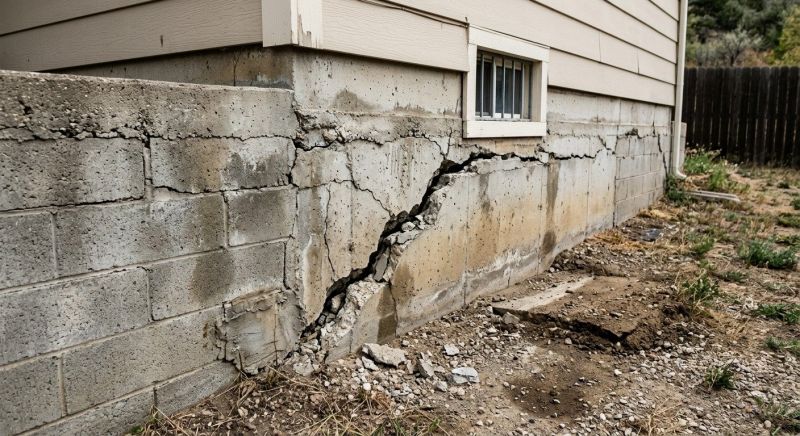 Cracked Foundation Repair in Winter Park, CO