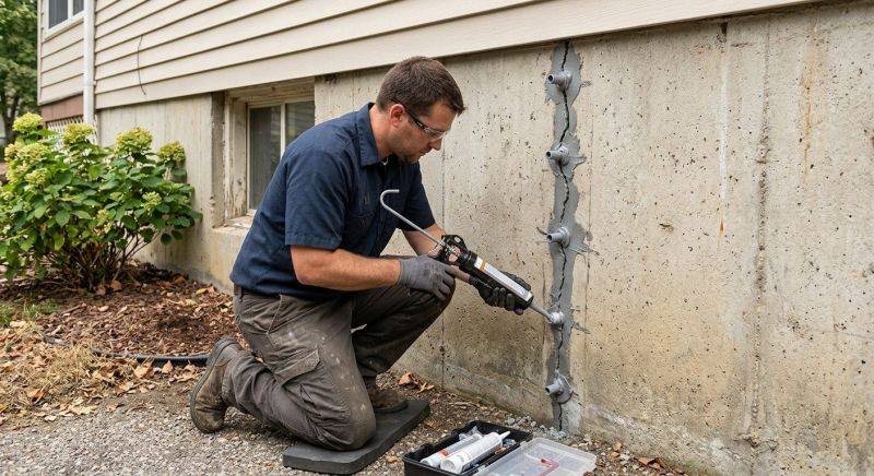 Foundation Crack Sealing in Granby, CO