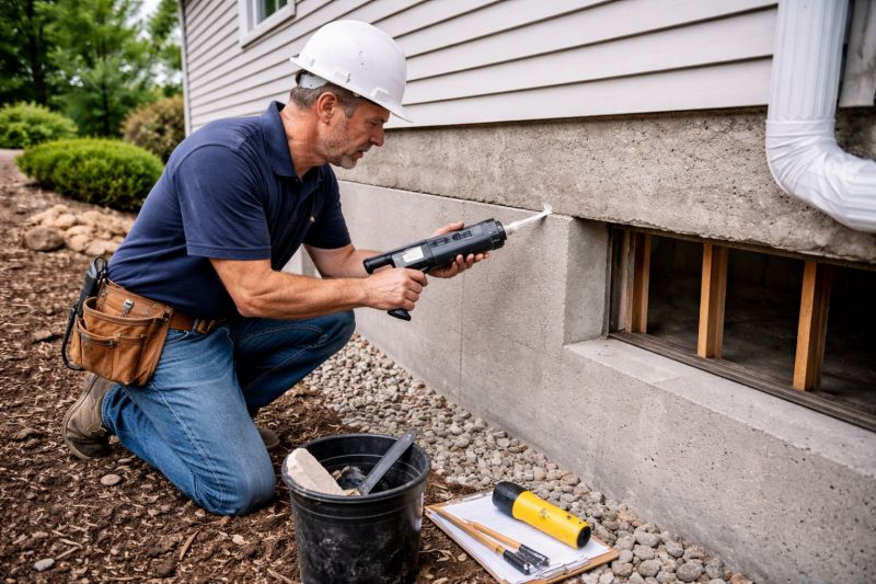 Foundation Crack Sealing in Granby, CO