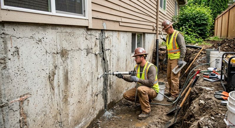 Foundation Crack Sealing in Granby, CO