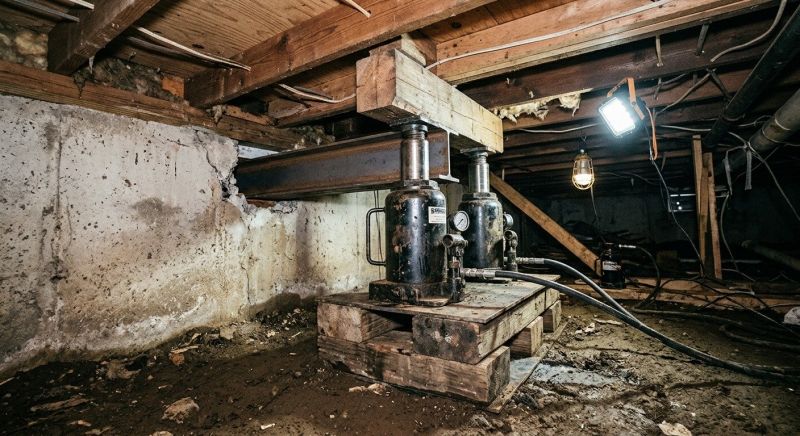 Foundation Jacking in Allenspark, CO