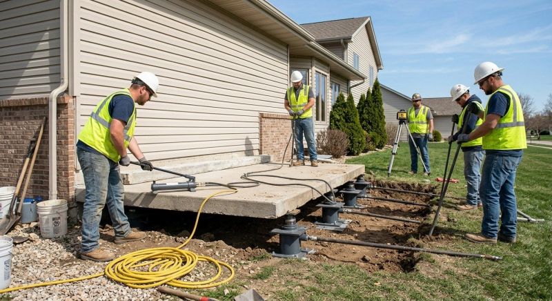Foundation Lifting in Nederland, CO