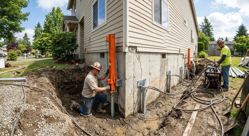 Foundation Pier Repair in Granby, CO