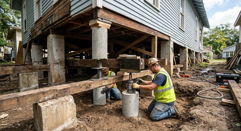 Foundation Pier Repair in Granby, CO