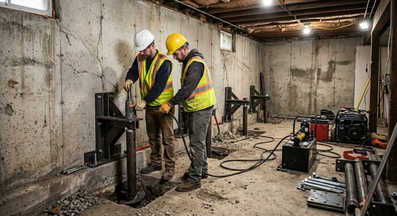 Foundation Stabilizing in Allenspark, CO