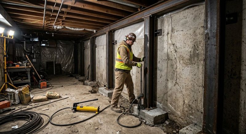 Foundation Stabilizing in Grand Lake, CO