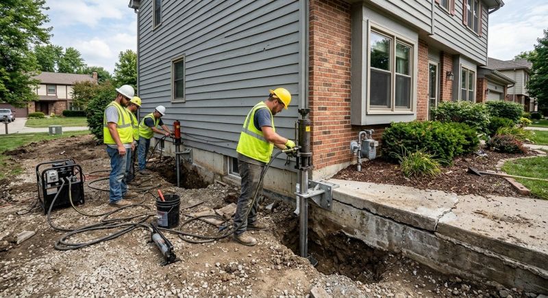 Foundation Stabilizing in Grand Lake, CO