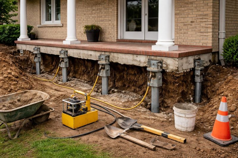 Foundation Stabilizing in Nederland, CO