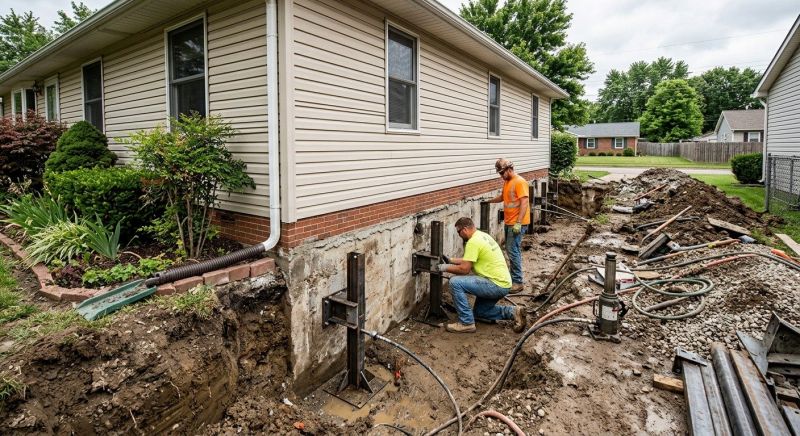 Foundation Stabilizing in Nederland, CO