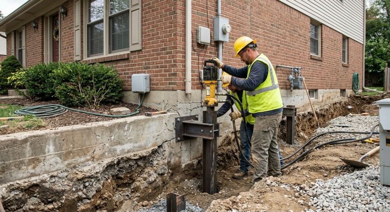 Helical Piers Installation in Granby, CO