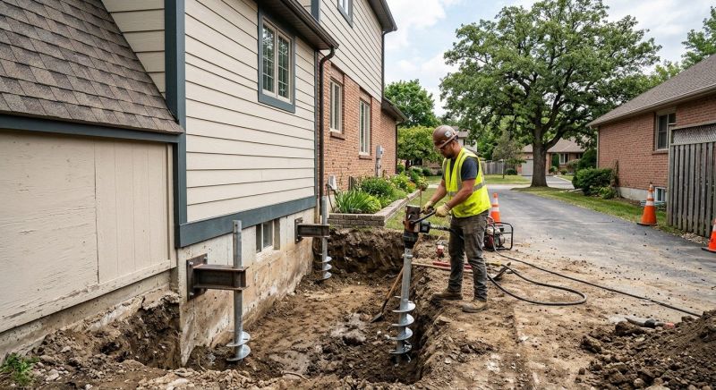 Helical Piers Installation in Granby, CO