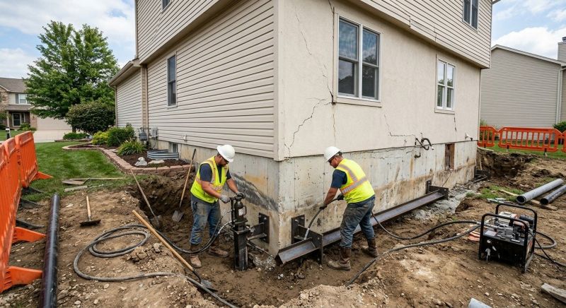 Sinking Foundation Repair in Allenspark, CO