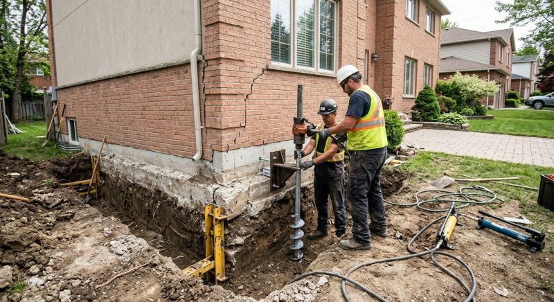 Sinking Foundation Repair in Grand Lake, CO