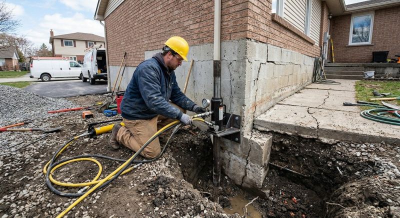 Sinking Foundation Repair in Nederland, CO