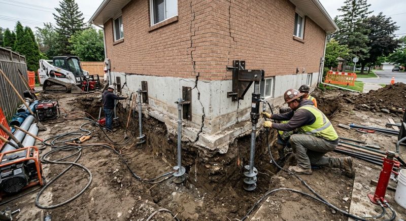 Sinking Foundation Repair in Tabernash, CO