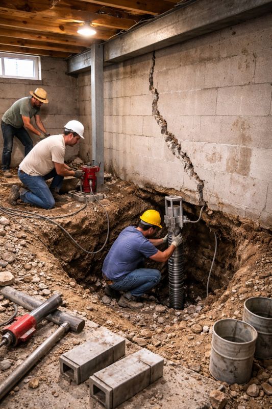Underpinning Repair in Granby, CO